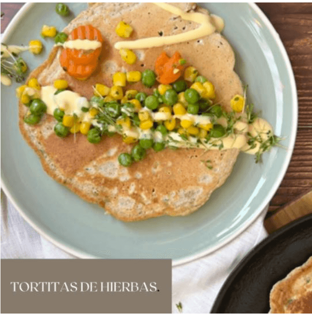 Tortitas saladas con hierbas y verduras - Yogi Super Foods